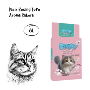 Rasty Cat Litter Tofu Clumb Aroma Sakura 8L