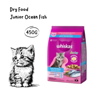 Whiskas Cat Junior Ocean Fish 450gr