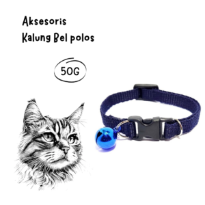 KALUNG Bel Polos Hewan Peliharaan